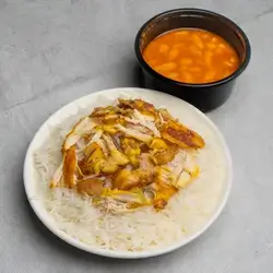 Bowl Of Rice With Chicken