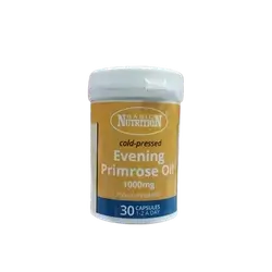Evening Primrose Oil Cold Presses 1000mg 30Cap _ Basic Nutrition
