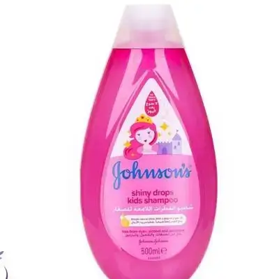 شامبو القطرات اللامعة للاطفال من جونسون - 500 مل//Johnson's Shiny Drops Kids Shampoo 500 ml