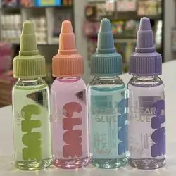 CLEAR GLUE 35ML /4PCS