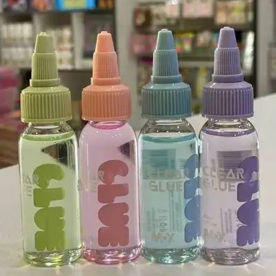 CLEAR GLUE 35ML /4PCS