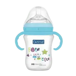 Mamilla Teat Double Anti Colic 2 From 6-18 Months BLUE 300ml OPB-1093(B) _ Optimal