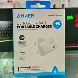 Anker Pd 20w Usb-c Original Fast Charger