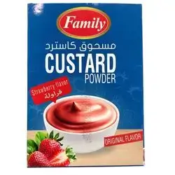 Family Strawberry Custard