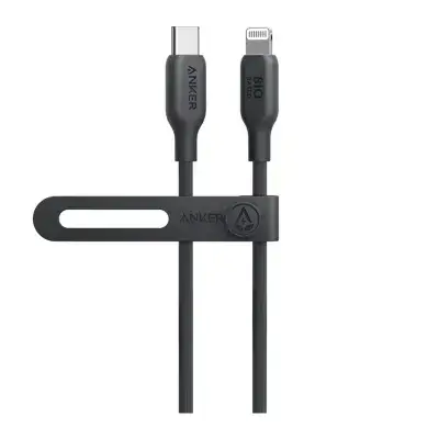 542 USB-C to Lightning Cable 3ft Bio-Based A80B1H11 Black