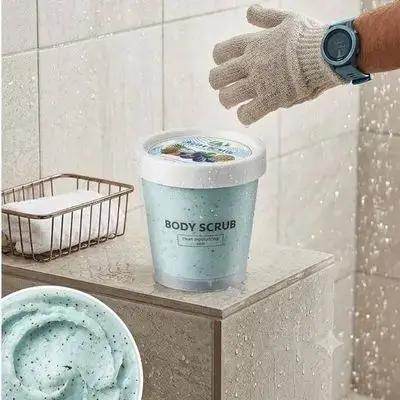 Coconut & Blueberry Body Scrub