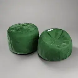 Premium Green Bean Bag Chair (90x60cm)
