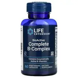 Life Extension, Bioactive Complete B Complex, 60 Vegetarian Capsules