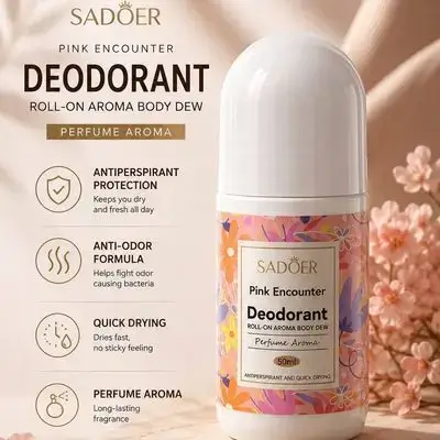Pink Encounter Deodorant Roll-On