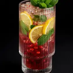 Pomegranate mojito
