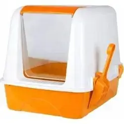 Enclosed Cat Litter Box