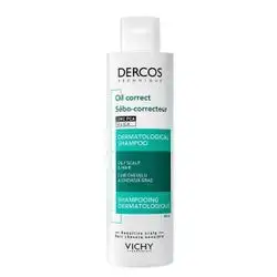 VICHY DERCOS OIL CORRECT ZINC PCA SILICA DERMATOLOGICAL SHAMPOO 200ml