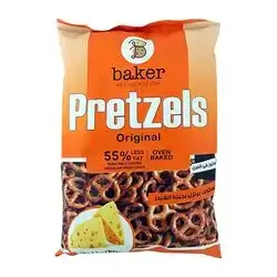 Baker Cheddar Cheese Pretzels Biscuits 200 Gm