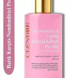 CLENDRE Strawberry&Vanilla Hand & Body Peeling Scrub