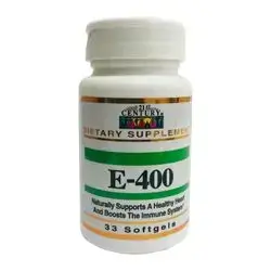 E-400 Vitamin E 33 Softgels 21st Century
