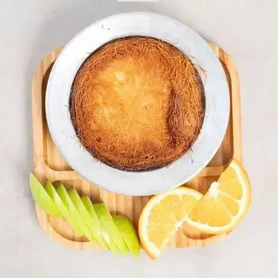Turkish Kunafa with Mozzarella Cheese