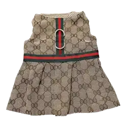 E78 Pet Clothes Gucci Brown
