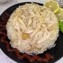 Kasa Brnj With Chicken