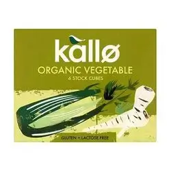 Kallo Org Vegetables Cubes 11 Gx6
