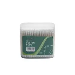 Navy Bamboo Stick Cotton Buds 200 Pcs