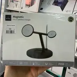 WiWU Magnetic 4-in-1 Wireless Charger 15W