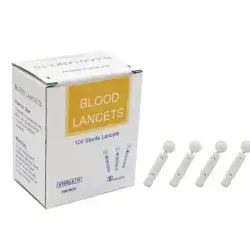 Blood lancets 100 sterile lancets
