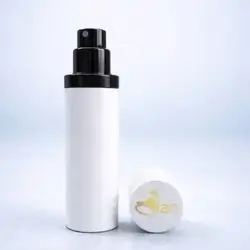 Empty pearl matte white perfume bottle 10ml