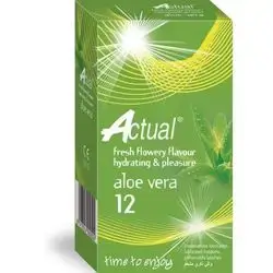 Actual aloe vera 12 condoms