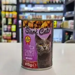 SuriCat Beef In Gravy 415g