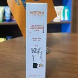 avotin-a 0.05% cream ( tretinoin 0.05 for tratment of acne ) 30g