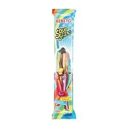 Bebeto Sour Sticks Mix Fruit 30 Gm