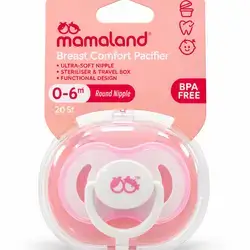 Namaland breast comfort pacifier 0-6m round nipple