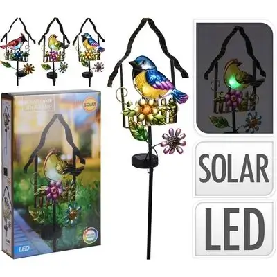 Solar Bırd On Stıck 3Ass