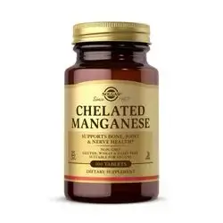 SOLGAR chelated manganese 100tab