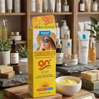 Vokali Sunscreen SPF 90+ (Protection Skin Moisture)