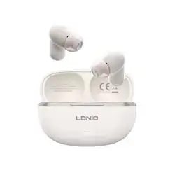 LDNIO T13 Wireless Earbuds Bluetooth 5.4 (White)