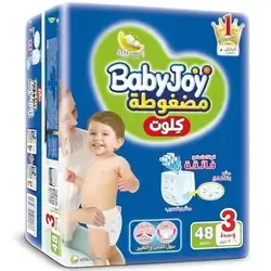 Diaper Baby Joy size. 3 Shorts (6 - 12 kg) 48 pcs