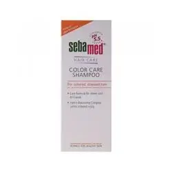 sebamed color care shampoo for colored , stressed hair (care formula for sheen and brilliance , hydro-balancing -complex calms irritated scalp ) 200ml