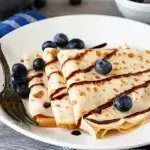 Blueberry Crepe