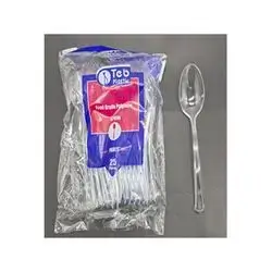 Hfp Spoon Clear Paris 50pcs