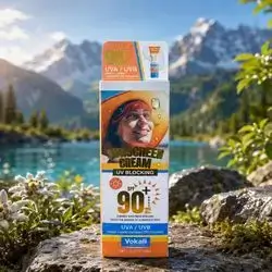 Vokali Sunscreen Cream SPF 90+ PA++++