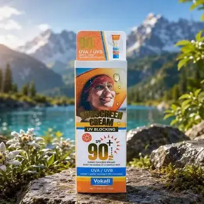 Vokali Sunscreen Cream SPF 90+ PA++++