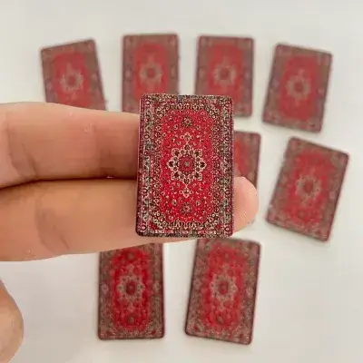 Metal Sticker – Kurdish Mat design