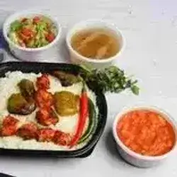 Rice And Chicken Tikka