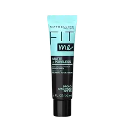 FIT Me Matte + Poreless Mattifying Primer Sunscreen SPF 20 With Clay Normal To Oily Skin 30ml _ MAYBELLINE NEW YORK