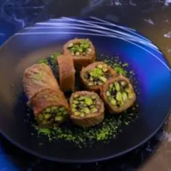 Half A Kilo Of Pistachio- Filled Mabrouma