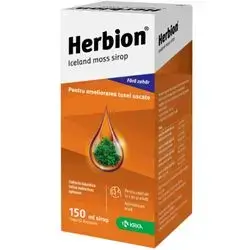 Herbion iceland moss syrup for cough relief without sugar (KAKR)