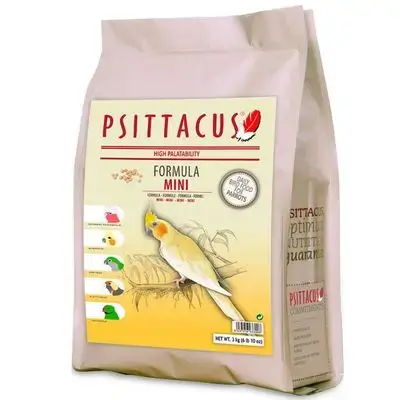 Psittacus Parakeet & Small Parrot 3Kg