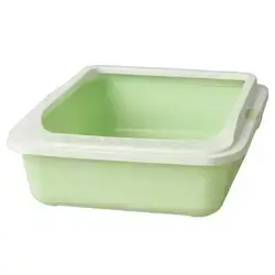 Provides A Designated Space For Cats To Urinate And Defecate Indoors. Helps Control Odors When Used With Clumping Or Odor-absorbing Litter. Keeps Waste Contained Within The Box, Reducing Mess In The Home. How It Works: Fill The Box. When Your Cat Uses It, Waste Can Be Emptied Or Sifted Through The Tray. The Openings At The Top Allow Clean Waste To Return, Leaving Only Clumps And Solid Waste For Disposal. Benefits: Hygienic And Easy To Maintain. The Open Design Allows For Ventilation, Reducing Odor Buildup Compared To Closed Boxes.
