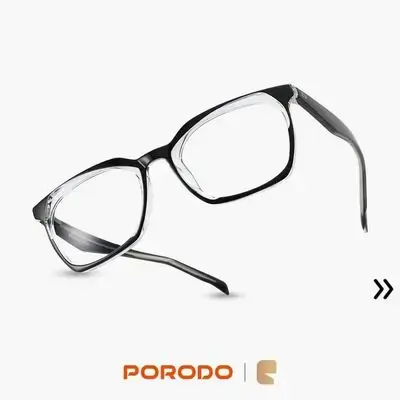 Porodo Lifestyle Perea Anti-Blue Light Glasses - Black